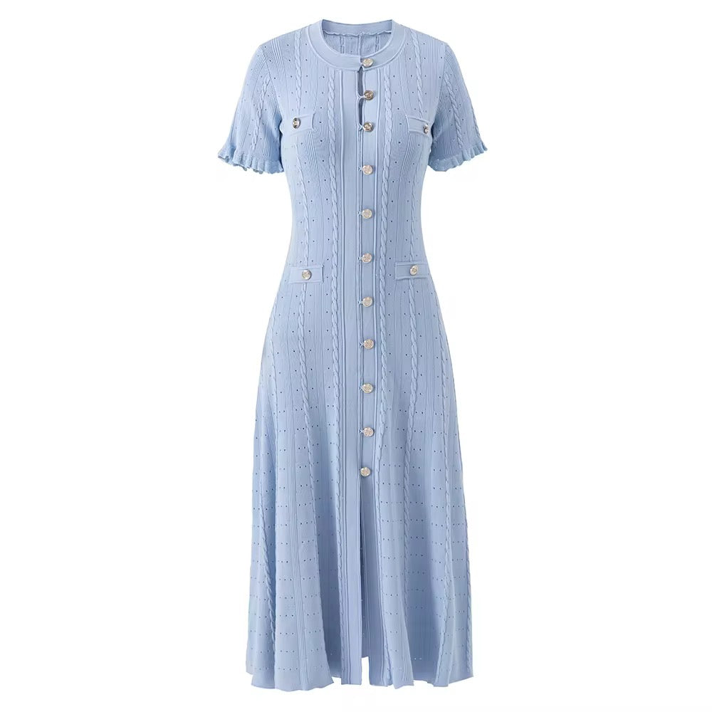 Ava Dress (Bleu)