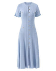 Ava Dress (Bleu)