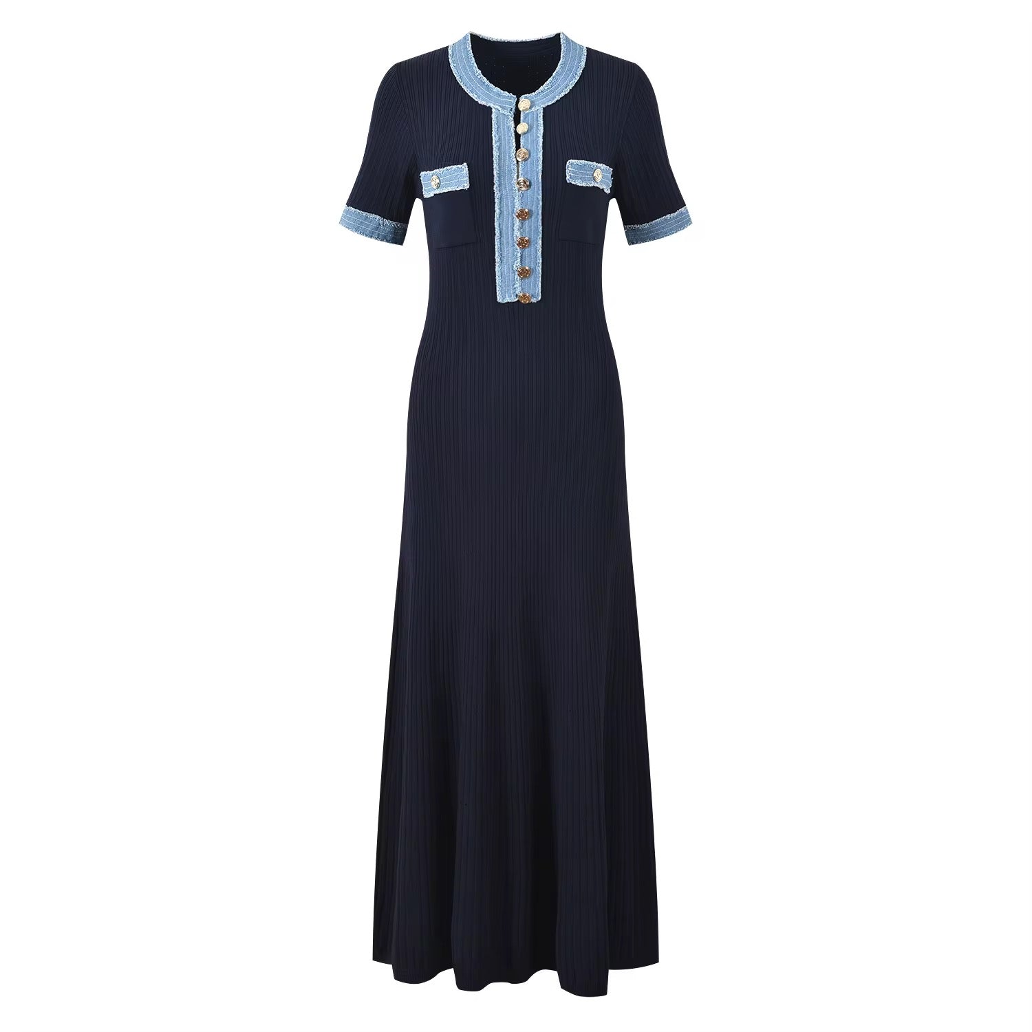 Sienna Dress (Navy)
